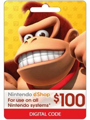 NINTENDO ESHOP 100 USD