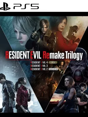 Resident Evil Remake Trilogy PS5